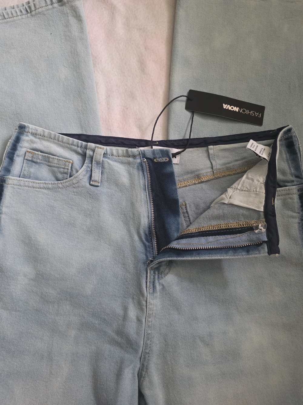 Women's Fashion Nova Wide-Leg Jeans